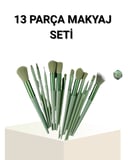 13’lü Profesyonel Makyaj Fırça Seti – Yumuşak Sentetik Kıllı, Tüm Cilt Tiplerine Uygun