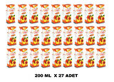 Meysu Dinamik Şeftali Meyve Suyu 200 Ml X 27 Adet