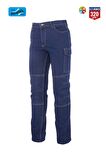 İş Takımı Likralı Kot Pantalon ve Kot İş Montu Myform 3109-2150
