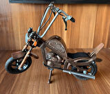 El Yapımı Metal Harley Davidson Motor  Şık ve Koleksiyonluk Dekor