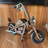 El Yapımı Metal Harley Davidson Motor  Şık ve Koleksiyonluk Dekor