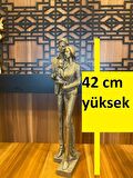 Sevgili Aşıklar Sarılmış Biblo Büyük Boy 42 cm 