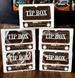 Tip Box Bahşiş Kutusu ve Kumbara (5’li Paket) Nostaljik Radyo Görünümlü  Tipbox