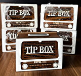 Tip Box Bahşiş Kutusu ve Kumbara (5’li Paket) Nostaljik Radyo Görünümlü  Tipbox