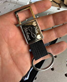  Kişiye Özel Klipsli Metal Anahtarlık  Şık ve Anlamlı Hediye Seçeneği