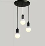 MYLİGHTS  RETRO  ÜÇLÜ METAL SARKIT AVİZE  3C CM