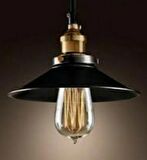 MYLİGHTS  RETRO SİYAH TEKLİ SARKIT ESKİTME ASKI  23CM