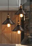 MYLİGHTS  RETRO  ÜÇLÜ YUVARLAK METAL SARKIT AVİZE RUSTİK AVİZE 30 CM