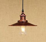 MYLİGHTS  RETRO BAKIR ESKİTME TEKLİ SARKIT AVİZE 23 CM