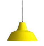 MYLİGHTS RETRO RUSTİK SARI  İÇİ BEYAZ METAL SARKIT AVİZE E27 DUYLU  33CM 