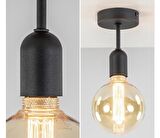 MYLİGHTS RETRO TAVAN AVİZE RUSTİK METAL ARMATÜR    10CM 
