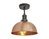 MYLİGHTS  RETRO RUSTİK BAKIR TAVAN AVİZE  RUSTİK AVİZE 30 CM