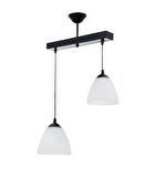 MYLİGHTS   SIRALI  İKİLİ  OPAL CAMLI AVİZE MODERN AVİZE  30 CM EN