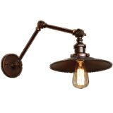 MYLİGHTS  BAKIR ESKİTME  ÜÇ MAFSALI AKROBAT APLİK  23 CM  EN 