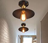 MYLİGHTS  RETRO RUSTİK AVİZE RUSTİK AVİZE 23 CM  EN  PLOFONYER   1 ADETTİR