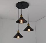 MYLİGHTS  RETRO RUSTİK METAL SARKIT AVİZE