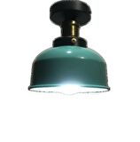 MYLİGHTS  RETRO RUSTİK  TURKUAZ   PLOFONBYER TAVAN AVİZE