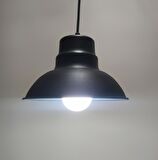 MYLİGHTS VİNTAGE  METAL SARKIT AVİZE SİYAH  İÇİ BEYAZ