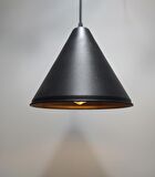 MYLİGHTS  RETRO RUSTİK VİNTAGE  METAL SARKIT AVİZE SİYAH  İÇİ ALTIN