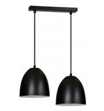 MYLİGHTS  RETRO  RUSTİK  VİNTAGE  METAL SARKIT SIRALI  İKİLİ MASA ÜSTÜ AVİZE 30  CM TABAN