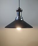 MYLİGHTS  VİNTAGE RETRO RUSTİK  SİYAH METAL SAKIRKIT AVİZE 30 CM