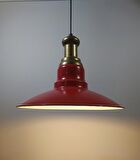 MYLİGHTS  VİNTAGE KIRMIZI METAL SARKIT AVİZE