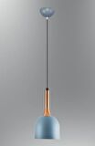 MYLİGHTS  RETRO  RUSTİK VİNTAGE METAL SARKIT MAVİ TEKLİ AVİZE