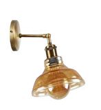 MYLİGHTS VİNATGE  RUSTİK RETRO BAL CAMLI  HAREKETLİ APLİK
