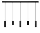 MYLİGHTS   MASA  ÜSÜTÜ BEŞLİ LED AVİZE GÜN  IŞIĞI LED AMPULLÜ  120 CM TABAN