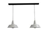 MYLİGHTS  RETRO RUSTİK METAL SARKIT VİNTAGE İKİLİ AVİZE  100 CM KASA