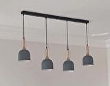 MYLİGHTS  RETRO  RUSTİK VİNTAGE METAL  SARKIT MASA ÜSTÜ  AVİZE    120 CM  TABAN