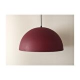 MYLİGHTS  BORDO  40 CM METAL SARKIT AVİZE