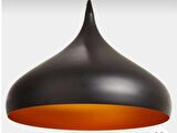 MYLİGHTS  RETRO RUSTİK VİNTAGE  SİYAH METAL SARKIT AVİZE 40 CM