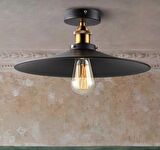 mylights retro  rustik  40 cm metal plofonyer tavan avize