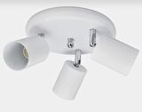 MYLİGHTS  SPOR MODERN ÜÇLÜ LED AVİZE SPOT PLOFONYER HAREKETLİ AVİZE