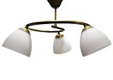 MYLİGHTS  MODERN SPOR OPAL BEYAZ CAMLI ÜÇLÜ AVİZE