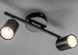 MYLİGHTS MAT SİYAH İKİLİ LED SPOT LED APLİK LED AVİZE GÜNIŞIĞI AMPULLÜ LED DUVAR APLİK 