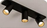 MYLİGHTS  ÜÇLÜ LED AVİZE LED APLİK  60 CM KASA  GÜN IŞIĞI LED AMPULLÜ
