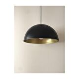 MYLİGHTS METAL SARKIT 40 CM  SİYAH  İÇİ ALTIM METAL SARKIT AVİZE