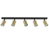 MYLİGHTS BEŞLİ LED AVİZE LED SPOT HAREKETLİ GÜNIŞIĞI AMPULLÜ  60 CM KASA  