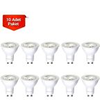 mylights  panasonıc gu10 duylu 2700 sarı renk led ampul  10 adet fiyatıdır