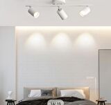 Mylights üçlü beyaz LED spot avize Panasonic ampullu Günışığı ampullü hareketli 