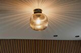 MYLİGHTS RUSTİK  BAL PLOFONYER TAVAN AVİZE AVİZE 20CM  RUSTİK VİNTAGE  