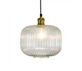MYLİGHTS RUSTİK  SARKIT AVİZE 20CM BRONZ ASKILI SPOR TEKLİ AVİZE