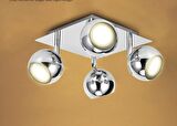 MYLİGHTS 4lü krom SPOT TEKLİ KÜRE PANASONIC GÜN IŞIĞI AMPULLÜ hareketli duvar aplik  led avize   