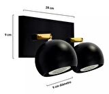 MYLİGHTS ikili APLİK  LED SPOT LED AVİZE HAREKETLİ BAŞLIK PANASONIC GÜN IŞIĞI AMPULLÜ