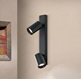mylights led aplikve avize   ikili led avize led spot panasonıc ampullü  gün ışı ampullü