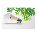 MYLİGHTS DEMET HABEK  PANASONIC 8,5 W  E27 BEYAZ  IŞIK LED AMPUL  6500K  10 ADET  FİYATIDIR  