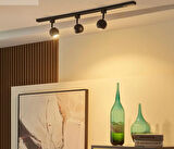 Demet habek mylights 1 MT kure ray spot Panasonic gün ışığı ampullü hareketli ray spot ray avize hareketli başlık