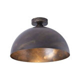 mylights Eskitme Fırcalı Plofonyer Tavan Avize Retro Rustik Vintage Avize Armatür 40 cm MYL002415
